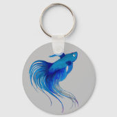 Betta Fish Schlüsselanhänger (Vorderseite)