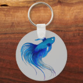 Betta Fish Schlüsselanhänger (Rückseite)