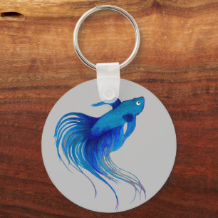 Betta Fish Schlüsselanhänger
