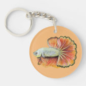 Betta Fish Schlüsselanhänger (Vorderseite)