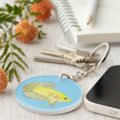 Betta Fish Schlüsselanhänger (Vorderseite rechts)