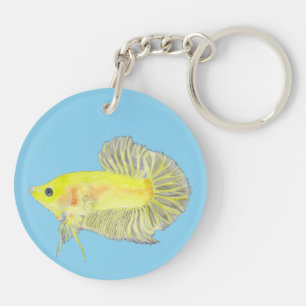 Betta Fish Schlüsselanhänger