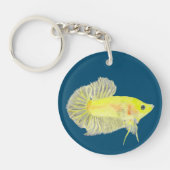 Betta Fish Schlüsselanhänger (Vorderseite)