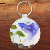 Betta Fish Schlüsselanhänger (Rückseite)