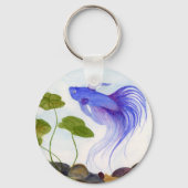 Betta Fish Schlüsselanhänger (Rückseite)