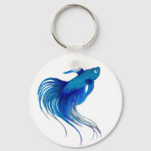 Betta Fish Schlüsselanhänger (Vorderseite)