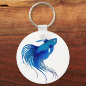 Betta Fish Schlüsselanhänger (Vorderseite)