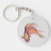 Betta Fish Schlüsselanhänger (Vorderseite)
