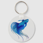 Betta Fish Schlüsselanhänger (Rückseite)