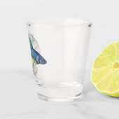 Betta Fish Shot Glass Schnapsglas (Rechts)