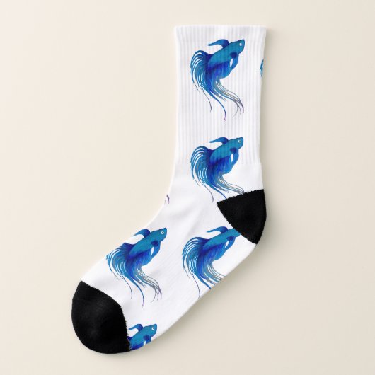 Betta Fish Socken (Links - Außen)