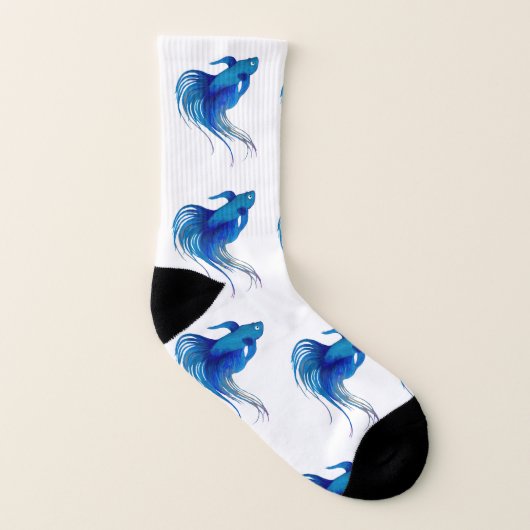 Betta Fish Socken (Rechts - Außen)