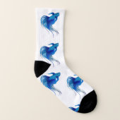 Betta Fish Socken (Links - Innen)