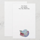 Betta Fish Stationery Briefpapier (Vorne/Hinten)