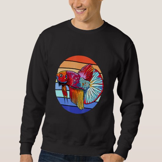 Betta Fish Sweatshirt (Vorderseite)