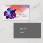 Betta Fish Visitenkarte (Vorne/Hinten)