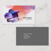 Betta Fish Visitenkarte (Vorne/Hinten)