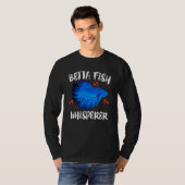 Betta Fish Whisperer Pet Owner T-Shirt (Vorne ganz)