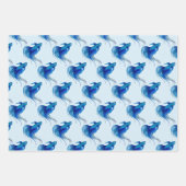 Betta Fish Wrapping Paper Sheets Geschenkpapier Set (Vorderseite 2)