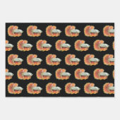 Betta Fish Wrapping Paper Sheets Geschenkpapier Set (Vorderseite)
