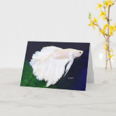 Betta-Grußkarte Karte (Gelbe Blume)