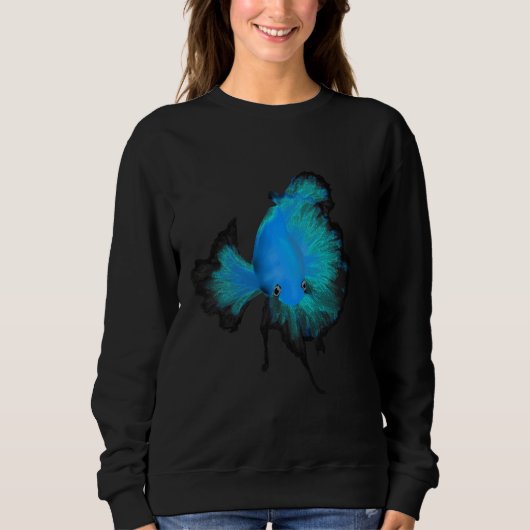 Betta Koi Fish Sweatshirt (Vorderseite)