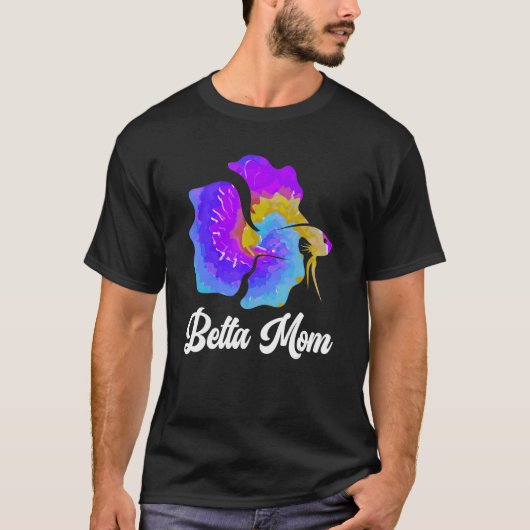 Betta Mama Betta Mama Aquarium T-Shirt (Vorderseite)