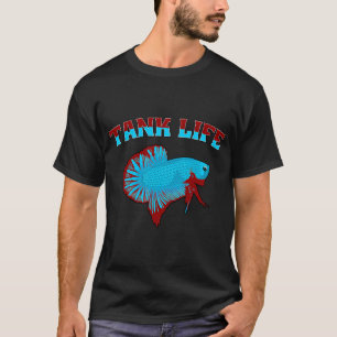 Betta Plakat Kampffisch Aquarium Fischliebhaber Aq T-Shirt