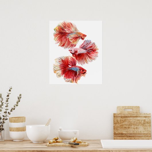 Betta Poster (Küche)