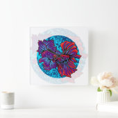 Betta Quadratische Wanduhr (Zuhause)