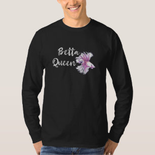 Betta Queen Siamese Fish Betta Splendens T-Shirt