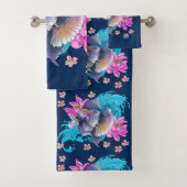 Betta Siamese Fighting Fish Badhandtuch Set (Insitu)