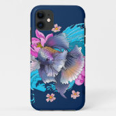 Betta Siamese Fighting Fish Case-Mate iPhone Hülle (Rückseite)