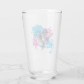 Betta Siamese Fighting Fish Glas (Rückseite)