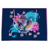 Betta Siamese Fighting Fish Große Geschenktüte (Vorderseite)