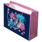 Betta Siamese Fighting Fish Große Geschenktüte (Vorderseite Schrägansicht)