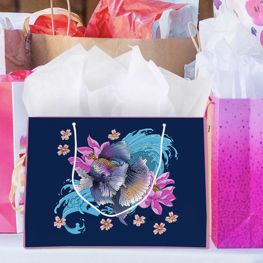 Betta Siamese Fighting Fish Große Geschenktüte