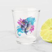 Betta Siamese Fighting Fish Schnapsglas (Vorderseite)