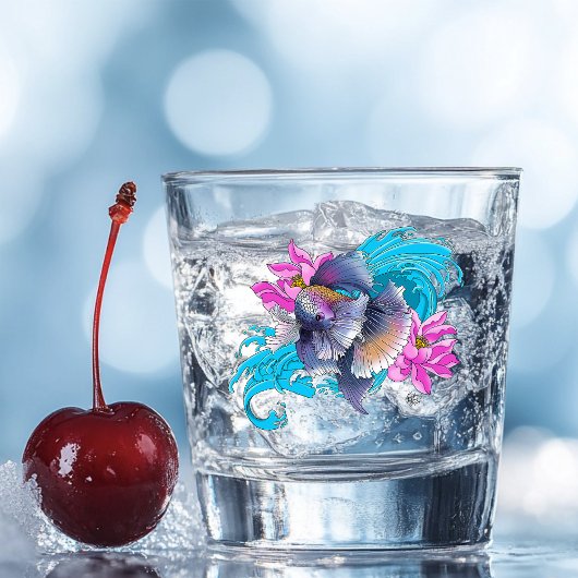 Betta Siamese Fighting Fish Schnapsglas