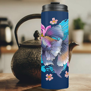 Betta Siamese Fighting Fish Thermosbecher