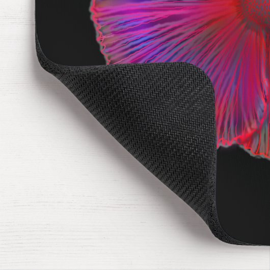 Betta siamesische kämpfende Fische Mousepad (Ecke)