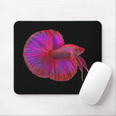 Betta siamesische kämpfende Fische Mousepad (Mit Mouse)