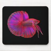 Betta siamesische kämpfende Fische Mousepad (Vorne)