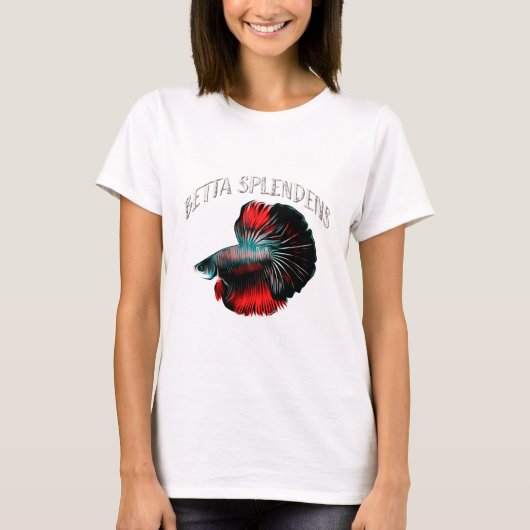 Betta splendens T-Shirt (Vorderseite)