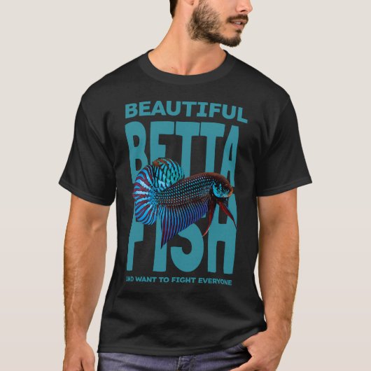 Betta Splendens T-Shirt (Vorderseite)
