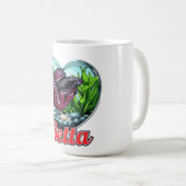 Betta-Squad — elegant, wild, unaufhaltsam. Kaffeetasse (VorderseiteRechts)