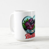 Betta-Squad — elegant, wild, unaufhaltsam. Kaffeetasse (Vorderseite Links)