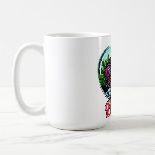 Betta-Squad — elegant, wild, unaufhaltsam. Kaffeetasse (Links)