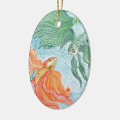 Betta-Tanz Keramikornament (Links)
