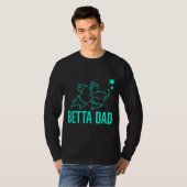 Betta Vater Betta Fish T-Shirt (Vorne ganz)